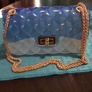 Mini Blue Transparent Bag...